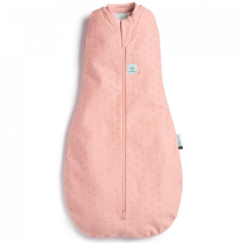 ergopouch cocoon swaddle sleep bag - berries - 1.0 tog - 0-3m