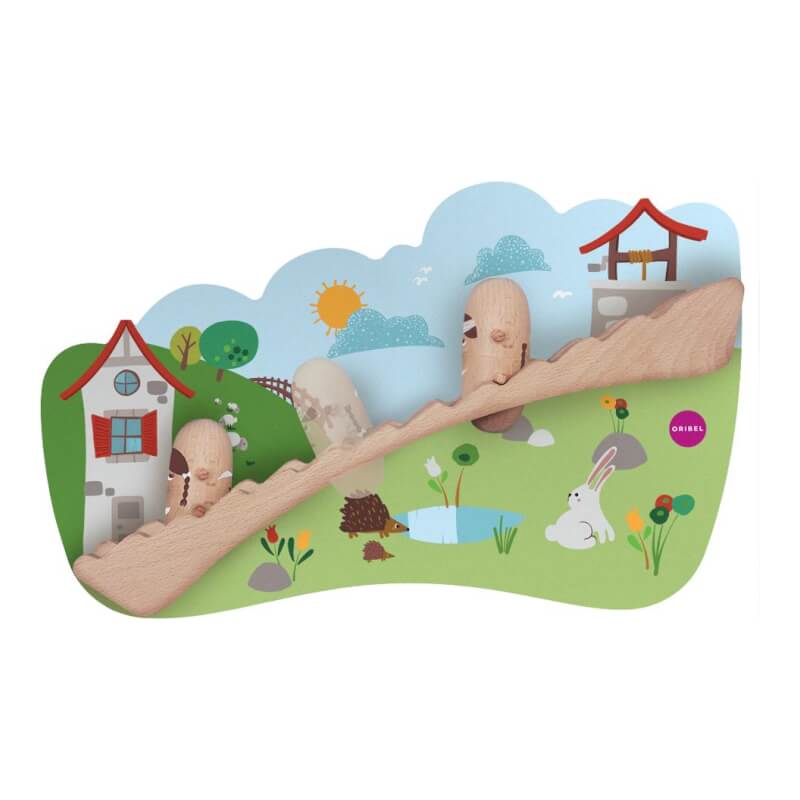 Oribel VertiPlay Wall Toy: Jack \u0026 Jill 